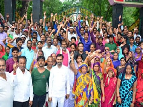 Against oppression landed KUSHWAHA society